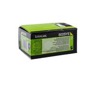Lexmark 802SY 80C2SYE toner originale giallo originale
