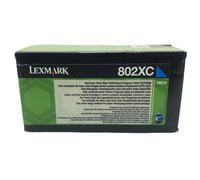 LEXMARK 802XC (80C2XC0) CIANO TONER - 4000 PAGES | PER CX-510DE MFP