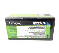 LEXMARK 802XCE 802 TONER ORIGINALE CIANO CX510/CX510DE 4.000PG [A BOX]