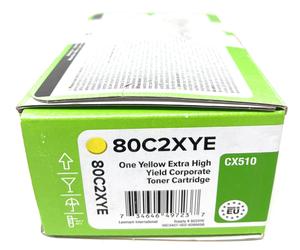 LEXMARK 802XYE 802 TONER ORIGINALE GIALLO CX510/CX510DE 4.000PG [A BOX]