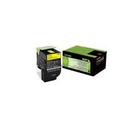 Lexmark 802Y cartuccia toner 1 pz Originale Giallo