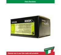 Lexmark 808S Toner CMYK Pack of 4