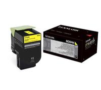 Lexmark 80C0H40 giallo (yellow) toner originale