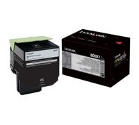 Lexmark 80C0X10 nero (black) toner originale