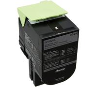 Lexmark 80C20K0 nero (black) toner originale