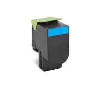 LEXMARK - 80C2HCE Toner Originale Ciano per Lexmark CX410de / CX510de Capacit 3000 Pagine