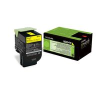 Lexmark 80C2HYE giallo (yellow) toner originale