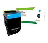 Lexmark 80C2SCE 2000 pagine Ciano 1 pz Originale Unità toner Ciano 2000 pagine