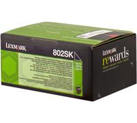 Lexmark 802SK 80C2SK0 toner originale nero originale