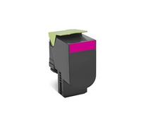 Lexmark 80C2SM0 magenta (magenta) toner compatibile