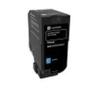 Lexmark 84C2HCE cartuccia toner 1 pz Originale Ciano