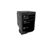 Lexmark 84C2HK0 cartuccia toner 1 pz Originale Nero (Lexmark - H?jtydende - sort