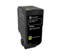 Lexmark 84C2HYE cartuccia toner 1 pz Originale Giallo