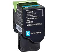 Lexmark C2320C0 cartuccia toner 1 pz Originale Ciano