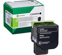 Lexmark C/MC2425/2535 toner nero Originale C242XK0