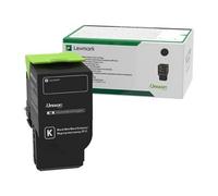 Lexmark C2320K0 1000 pagine Nero 1 pz Black Return Programme Toner Cartridge