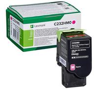 Lexmark C232HM0 magenta toner originale