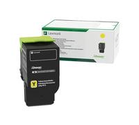 Lexmark C242XY0 Cartuccia Toner ORIGINALE Return Program Giallo 3500 pagine ad altissima resa per MC2640, C2535, C2425, MC2425, MC2535