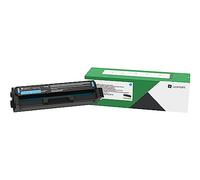 Lexmark C3210C0, C3210K0, C3210M0, C3210Y0 CMYK 4-Color Return Program Toner Cartridge Set for C3224, C3326, MC3224, MC3224, MC3326