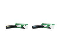 Lexmark C3220Y0 Cartuccia Toner ORIGINALE Return Program Giallo 1500 pagine per MC3224, MC3326, C3224, MC3224, C3326 & C3220C0 adatto per CS3324 Toner ciano 1500 Lati