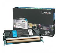 Lexmark C5220CS ciano (cyan) toner originale