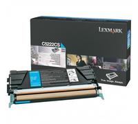 Lexmark C5222CS ciano (cyan) toner originale