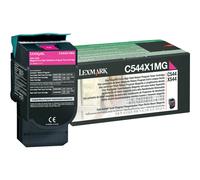 Lexmark C544X1MG Magenta Unità toner Originale, Ricarica Magenta 4000 pagine