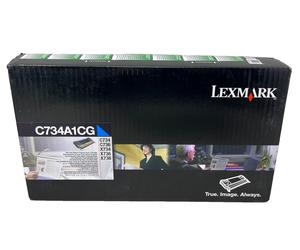 LEXMARK C734A1CG TONER ORIGINALE CIANO C734/X734/C736/X736/X738/C736n [A BOX]