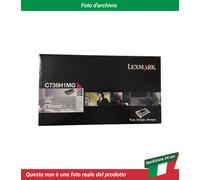 Lexmark C736h1mg Toner Originale Magenta Compatibile Con C738 X736 X738 X736_