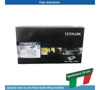 C736H2CG LEXMARK C736DN CARTUCCIA DEL TONER CIANO