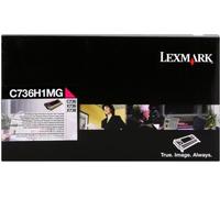 Lexmark C736H1MG magenta toner originale