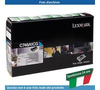 Lexmark C746 Toner CMY and High Yield Black Pack of 4