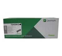 Lexmark Cartuccia toner di programma di ritorno nera per il governo degli Stati Uniti, resa 8000 (72K00KG)