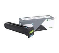 Lexmark Cartuccia toner per programma di ritorno ciano ad altissima resa per il governo degli Stati Uniti, resa 22000 (72K0XCG)