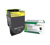 Lexmark CS/X317 Yellow Return Program Toner Cartridge 71B20Y0