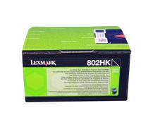 Lexmark CX 410 de - Original Lexmark 80C2HK0 / 802HK - Black Toner Cartridge Return Program - 4000 pages