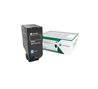 Lexmark - Cyan - Original - Tonerpatrone LCCP - f?r Lexmark CS720de, CS720dte, CS725de, CS725dte, CX725de, CX725dhe, CX725dthe (74C20C0)