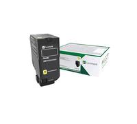 Lexmark Giallo - originale - cartuccia toner LCCP, LRP