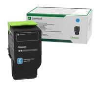 Lexmark - Haute capacité - Cyan - Originale - cartouche de Toner LCCP, LRP - Pou