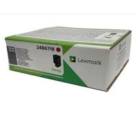 Lexmark 24B6718 cartuccia toner 1 pz Originale Magenta