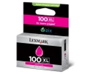 Lexmark nr. 100XL 14N1070E cartuccia inkjet magenta originale