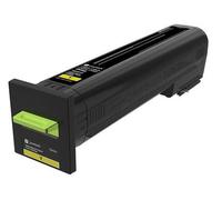LEXMARK TONER GIALLO 72K20Y0 8000 COPIE CARTUCCIA DI RITORNO ORIGINALE