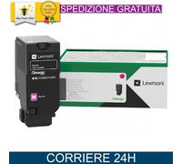 Lexmark Toner 71C2HM0 Magenta Originale per CX730de CS730de CS735de