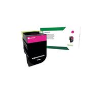 LEXMARK 802HM 80C2HM0 MAGENTA TONER - 3000 PAGINE PER CX-410DE