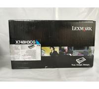 Lexmark X748DE X748H3CG Ciano Corporate Cartuccia Toner