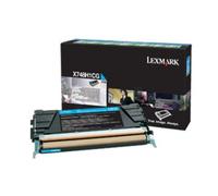 Lexmark X748H3CG cartuccia toner 1 pz Originale Ciano