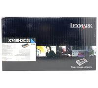 Lexmark X748H3CG cartuccia toner 1 pz Originale Ciano