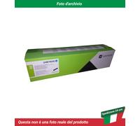 Lexmark 24B7606 cartuccia toner 1 pz Originale Ciano (LXK XC8355 95X 96X CYN RTN 12K CRTG)