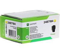 TONER ORIGINALE LEXMARK 24B7184 Y