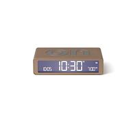 Lexon Flip Classic sveglia Mattina Luminosa reversibile con Faces on Off e Funzione Snooze, Display LCD e Luce Touch, Ricaricabile da USB-C - Oro